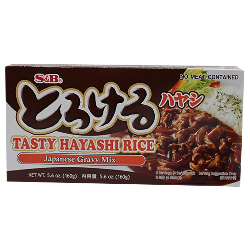 S&B Torokeru Hayashi, 日式牛肉烩饭调料 不含肉 160g