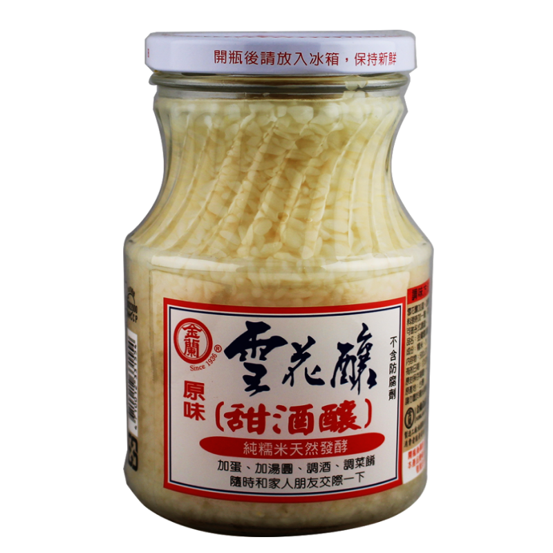 金兰 雪花酿 甜酒酿 原味 500g