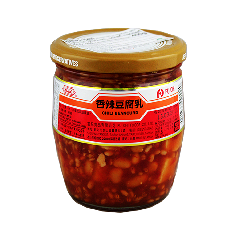 富记 香辣豆腐乳 400g