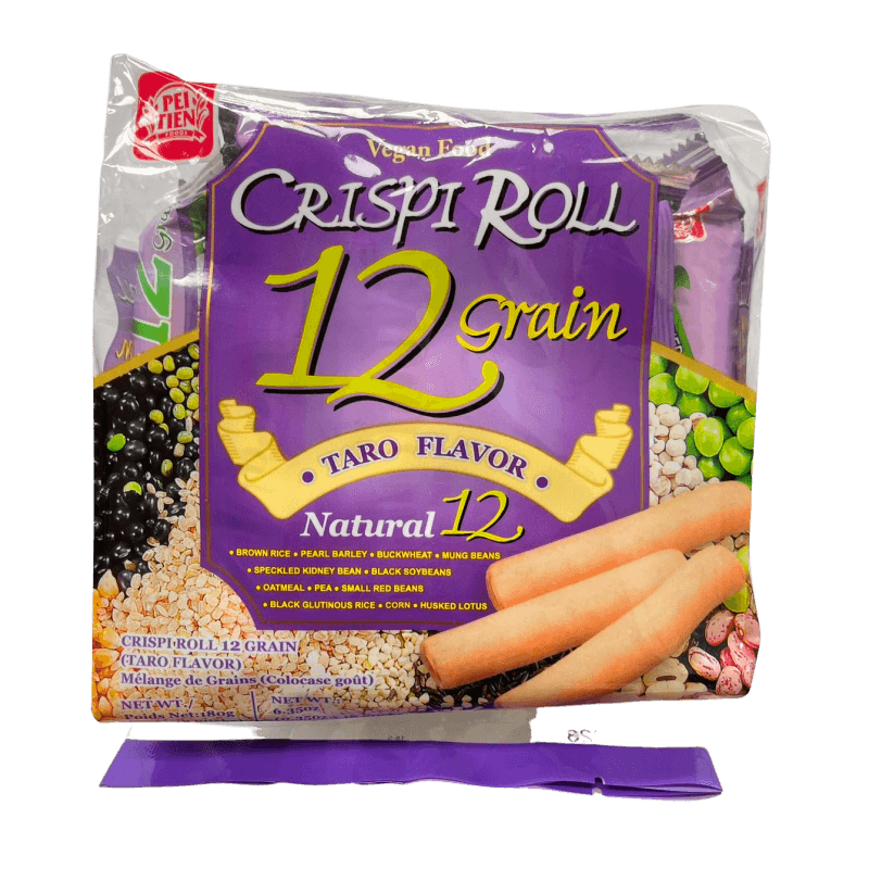 PEI TIEN Reisriegel "12 Grain", Taro Geschmack 180g