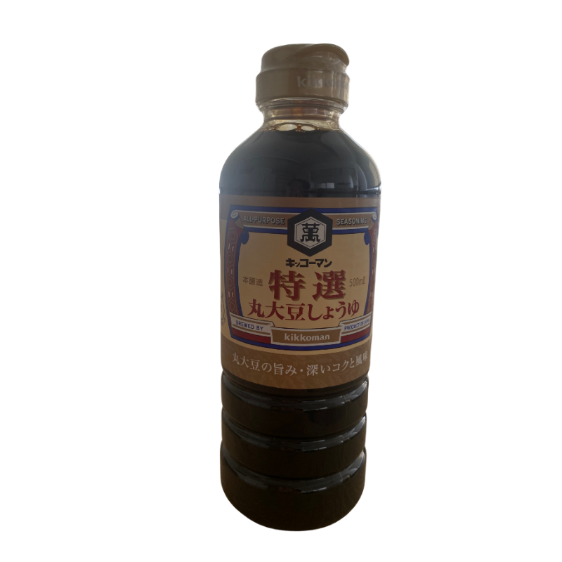 KIKKOMAN Sojasauce, Tokusen Marudaizu Shoyu 500ml - Infigoo GmbH