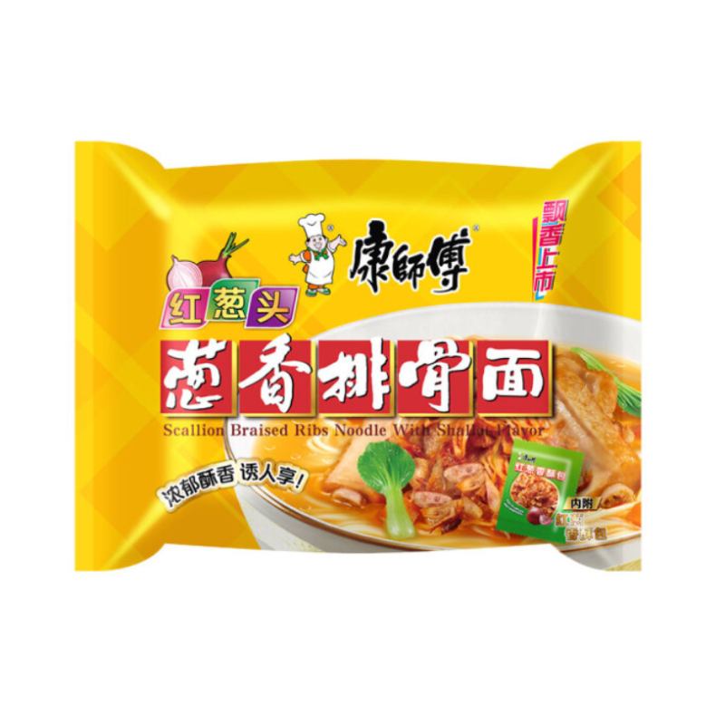 KangShiFu Instant Nudeln, Schalotte Rippen Geschmack 104g