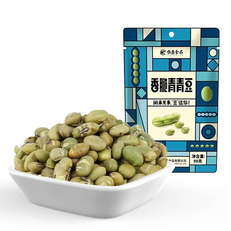 HENGKANG Crispy Green Soybeans 90g