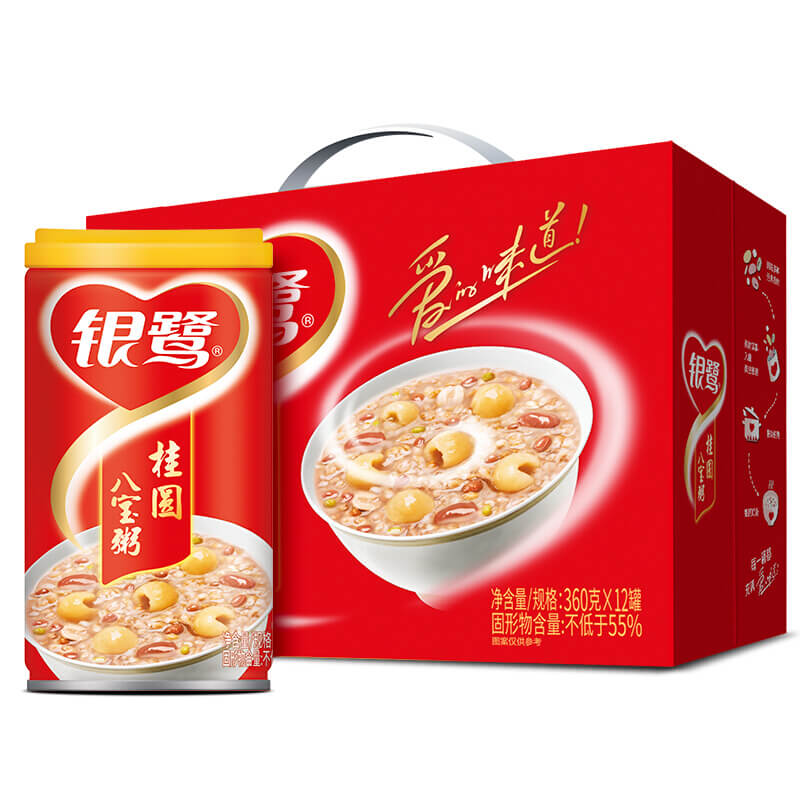银鹭 桂圆八宝粥 360g