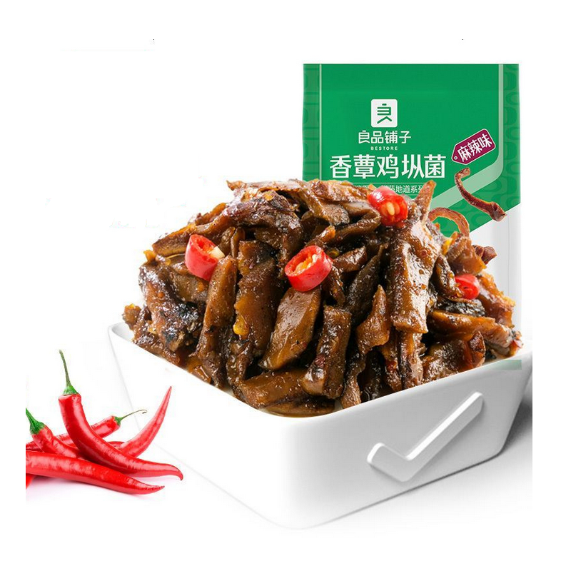 良品铺子 香蕈鸡枞菌 麻辣味 160g