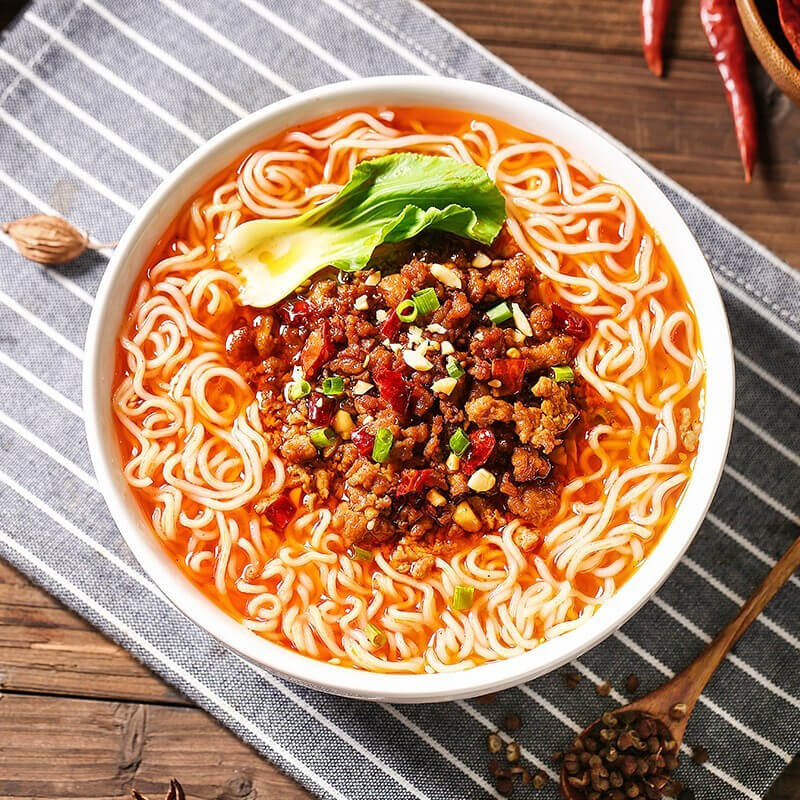 WuGuDaoChang Instant Nudeln, Sichuan Dandan Geschmack 485g(97g*5)
