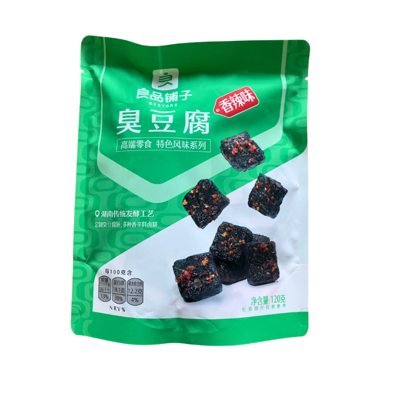 良品铺子 臭豆腐 香辣味 120g