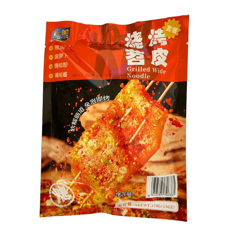 与美 烧烤苕皮 370g