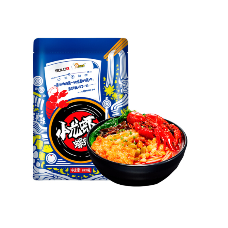 好欢螺 柳州螺蛳粉 小龙虾味 300g