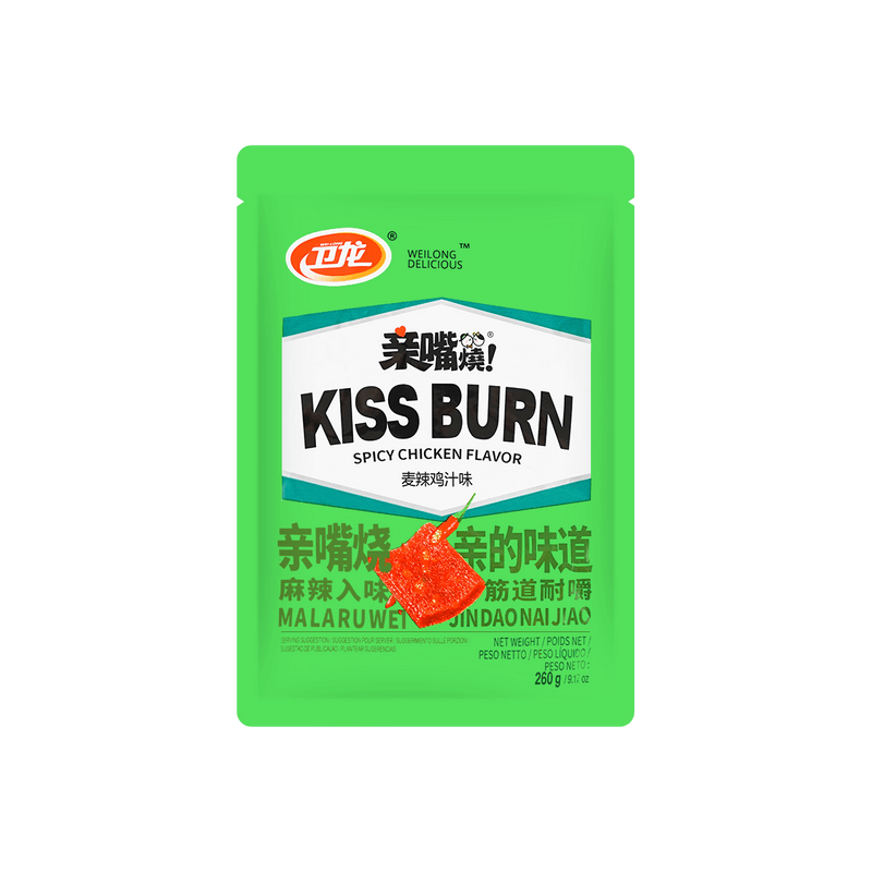 WeiLong Kiss Burn-Scharfer Hühnchengeschmack 260g