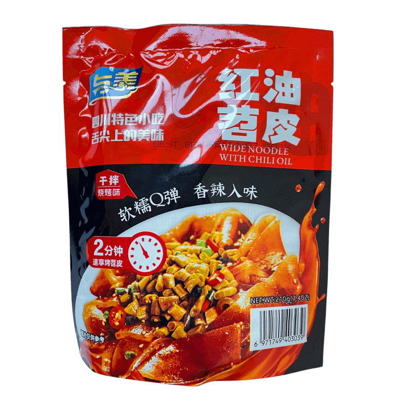 与美 红油苕皮 210g