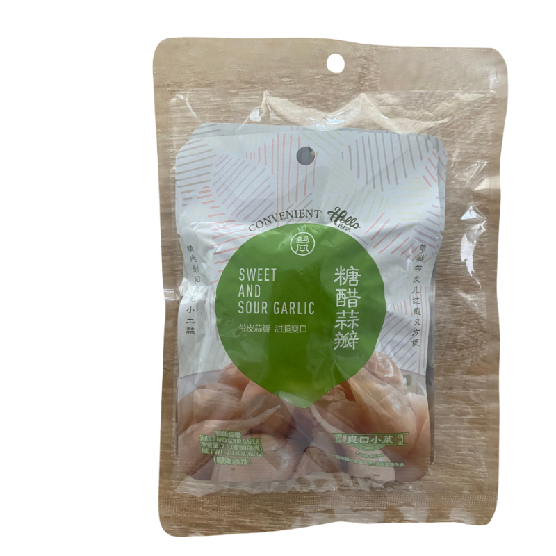 盒马生鲜 爽口小菜 糖醋蒜瓣 180g(60g*3)