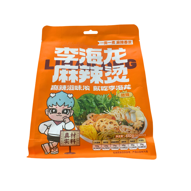 LiHaiLong Würziger Hotpot mit Zucker und Süßungsmiiteln, mild 410g
