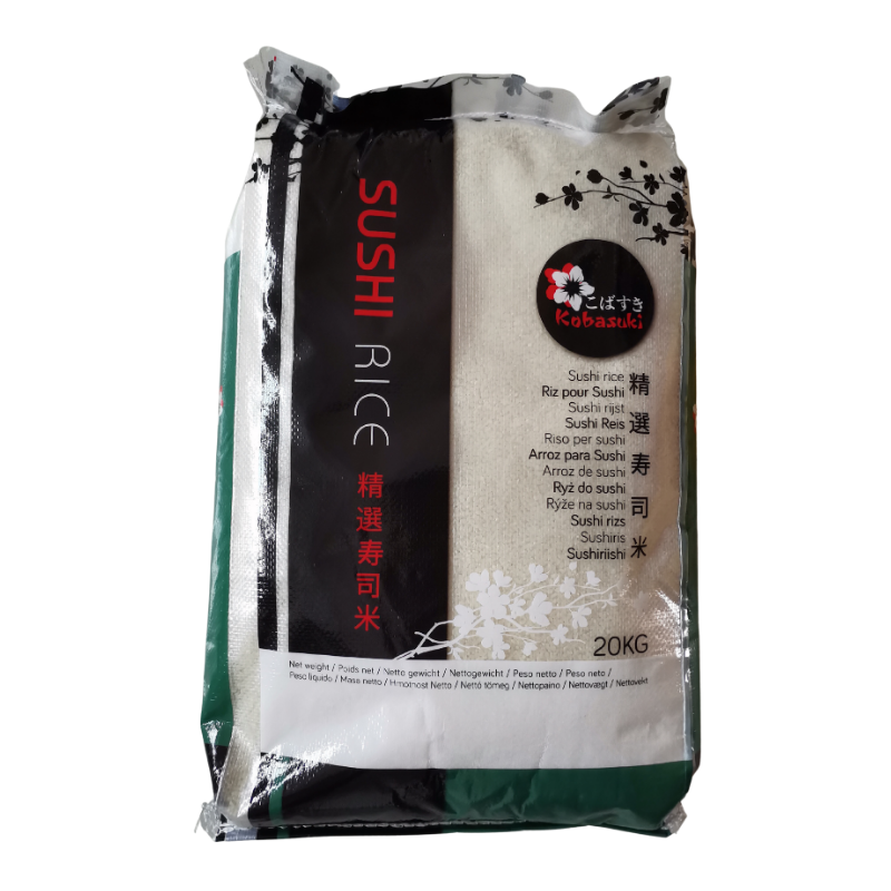 "Einzeln bestellen" KOBASUKI Sushi Reis 20kg