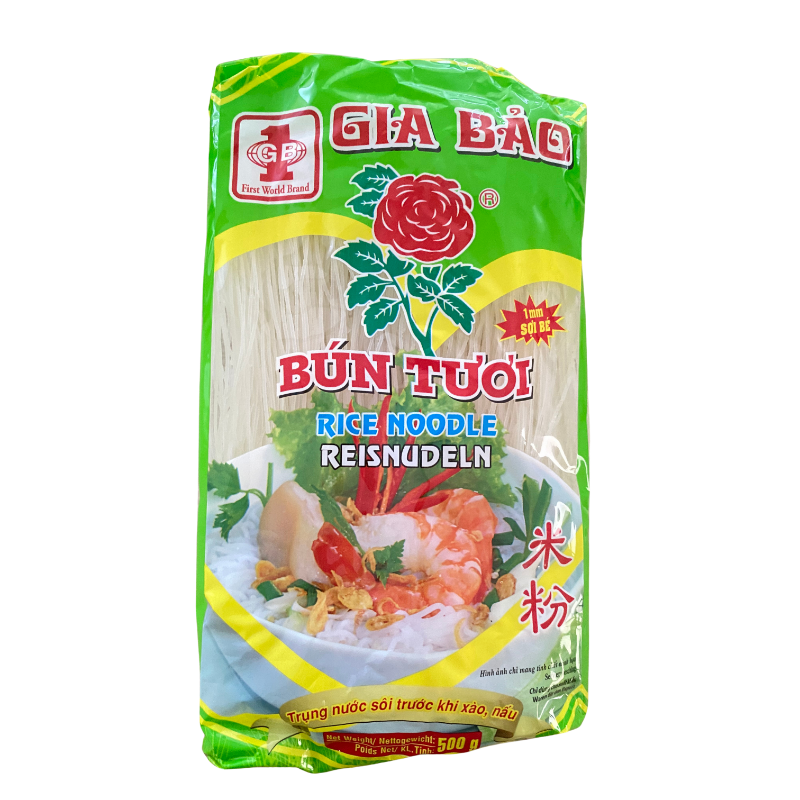 GiaBao Bun Tuoi, Reisnudeln 1mm 500g - Infigoo GmbH