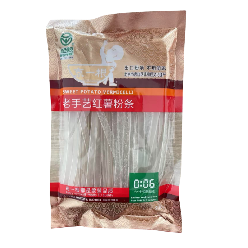 京一根 老手艺红薯粉条 宽 200g