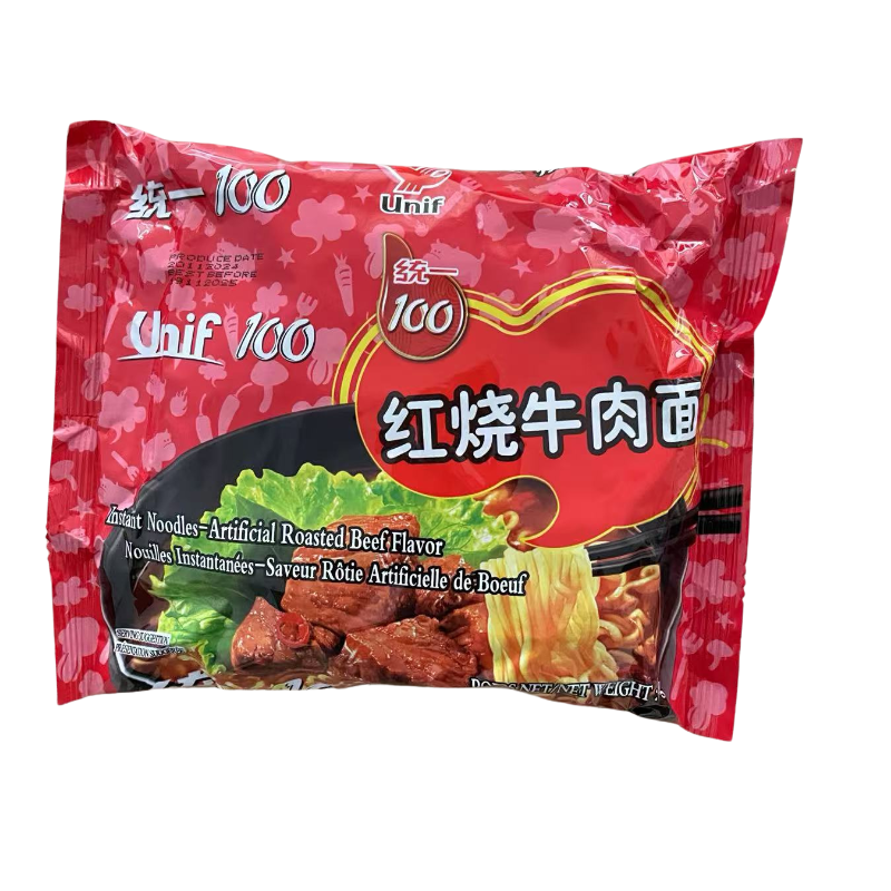 Unif 100 Instant Nudeln, Geröstetem Rindfleischgeschmack 108g