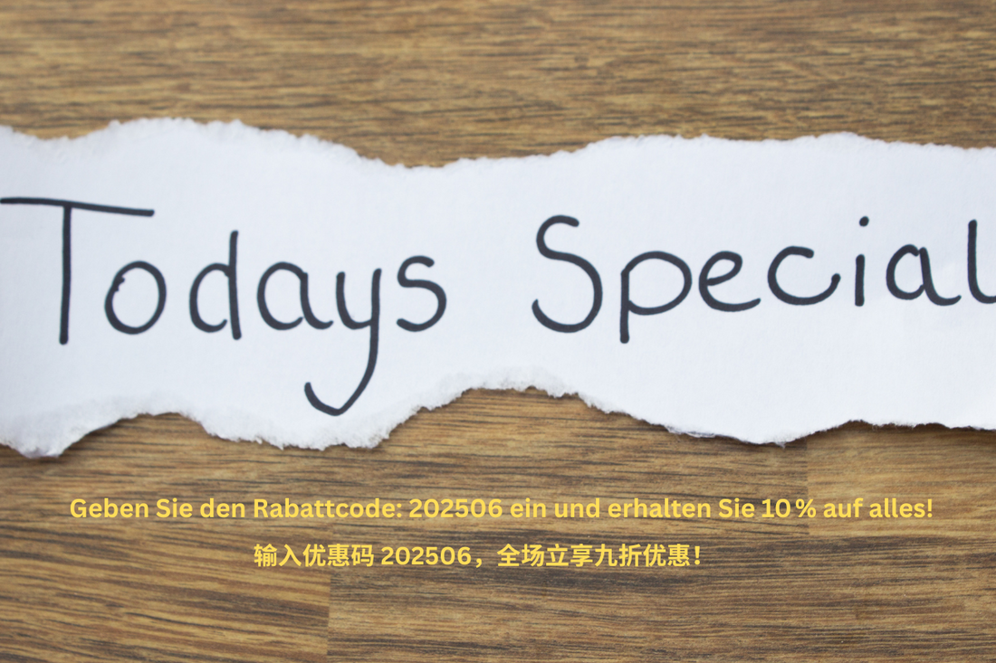 Pfingst-Special: 10% Rabatt im gesamten Shop!