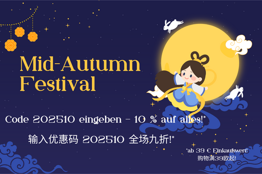 Mittherbstfest-Special – 10% Rabatt im gesamten Shop!