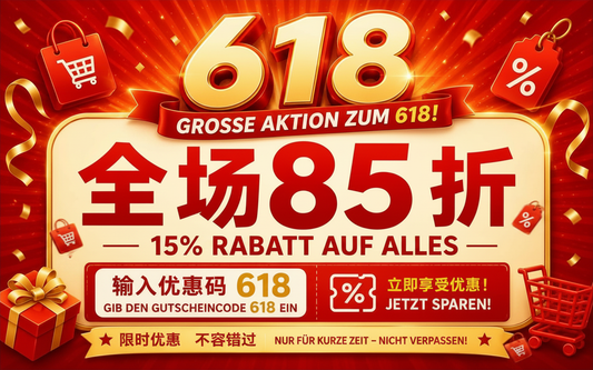 Das große 618-Shopping-Festival hat begonnen!