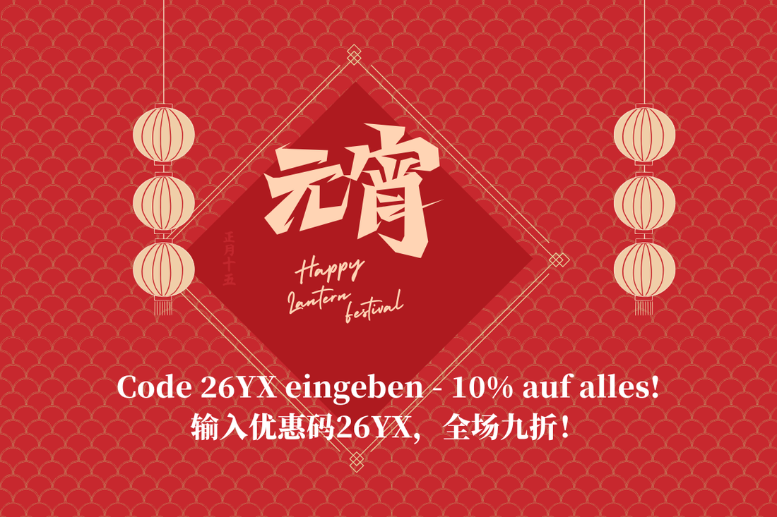 Lantern Festival Special – 10% Rabatt auf asiatische Lebensmittel