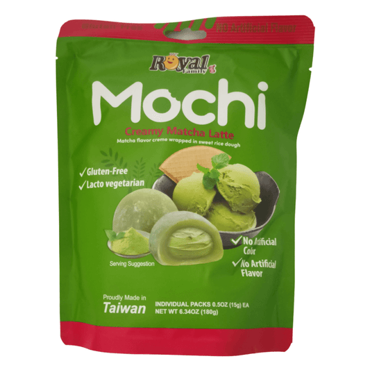 Royal Family Matcha-Latte Mochi, glutenfrei 180g