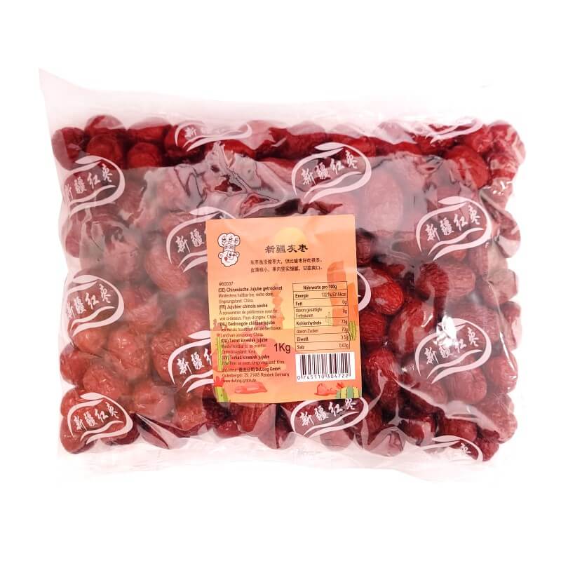 Joy Chef Premium Chinesische Jujube, getrocknet 1kg