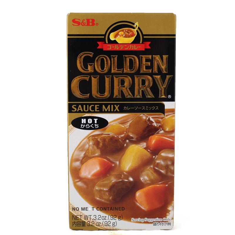 S&B Golden Curry (Curryblock), Hot 92g