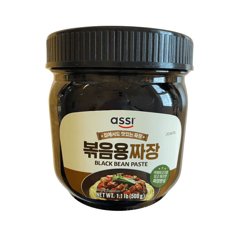 (PET) Assi Brand Schwarze Bohnenpaste 500g