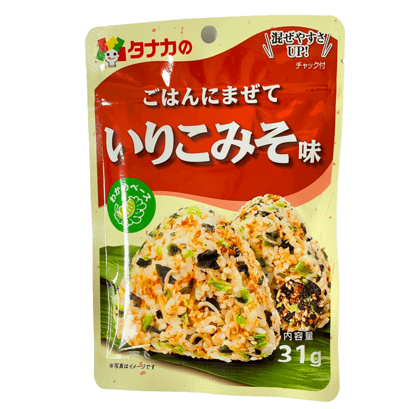 TANAKA Food Furikake Reisgewürz, Fisch und Miso 31g