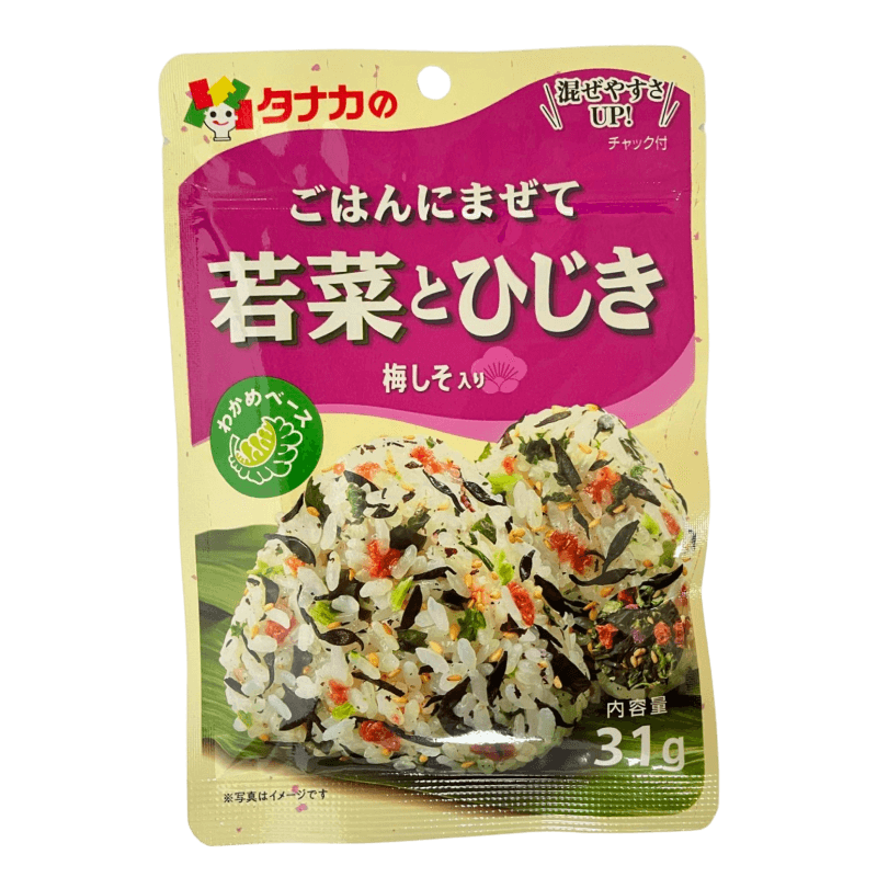 田中食品 拌饭调味料 蔬菜海藻（羊栖菜）31g