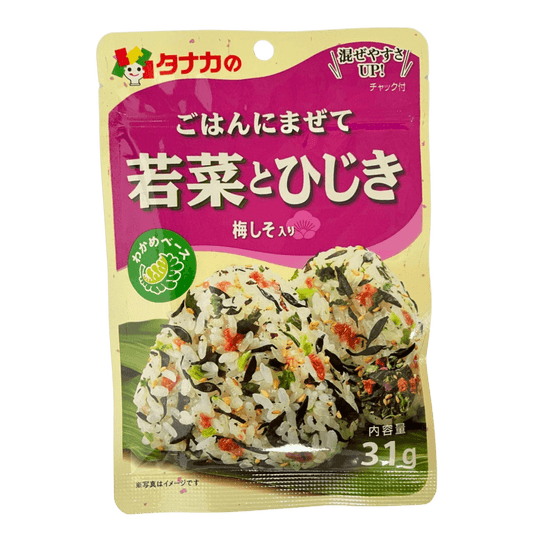 田中食品 拌饭调味料 蔬菜海藻（羊栖菜）31g