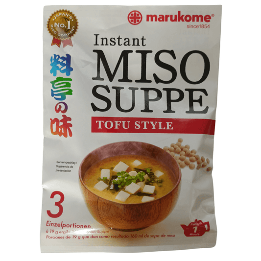 Marukome Instant Miso Suppe Tofu 57g(18g*3)