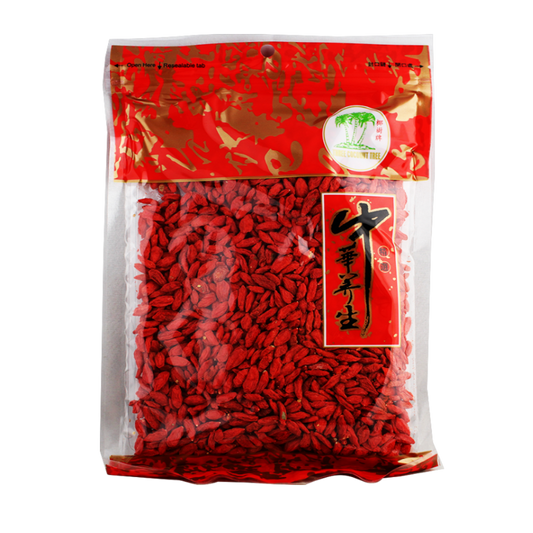 Three Coconut Tree Goji Beeren, Genmeiner Bocksdorn "Red Medlar", getrocknet 200g