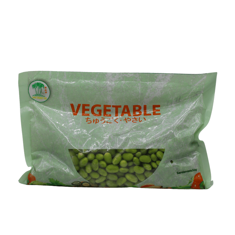 Three Coconut Tree Sojabohnen (Edamame), gekocht, tiefgefroren 400g