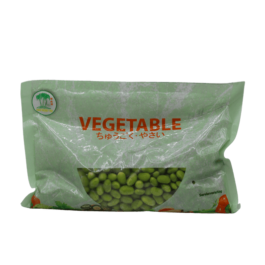 Three Coconut Tree Sojabohnen (Edamame), gekocht, tiefgefroren 400g