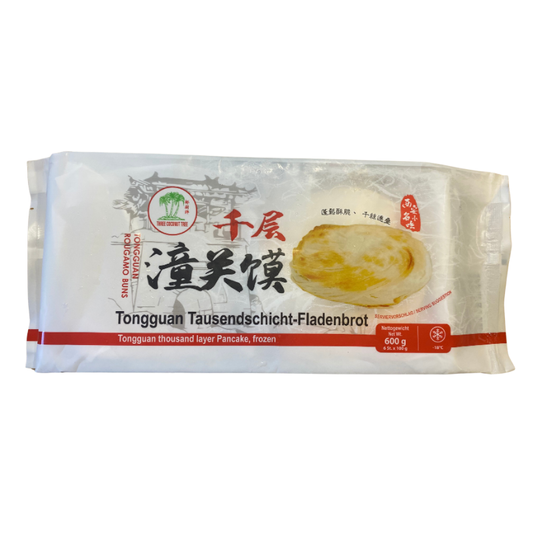 Three Coconut Tree Tongguan Tausendschicht Fladenbrot, tiefgeroren 600g