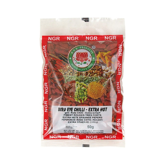 NGR Getr. Rote Chili, extra scharf 50g