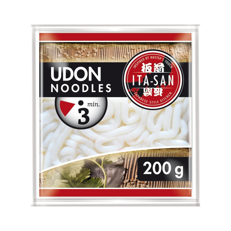 ITA-SAN Udon, vorgekochte Nudeln japanischer Art 200g