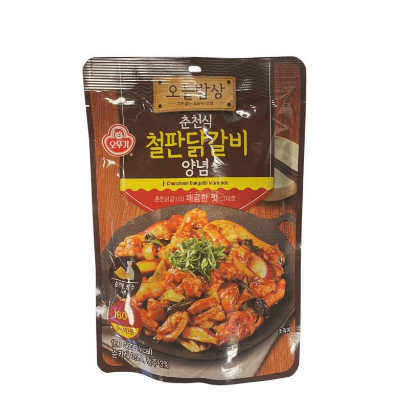 Ottogi CHUNCHEON DAKGALBI, Spicy Stir Freid Chicken, marinade 150g