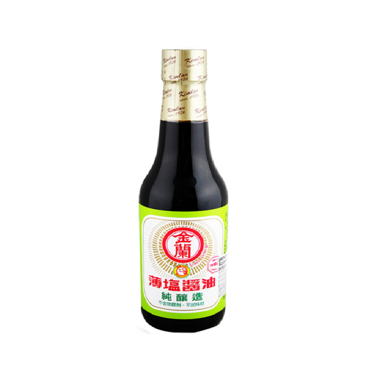 （瓶装）金兰 薄盐酱油 500ml