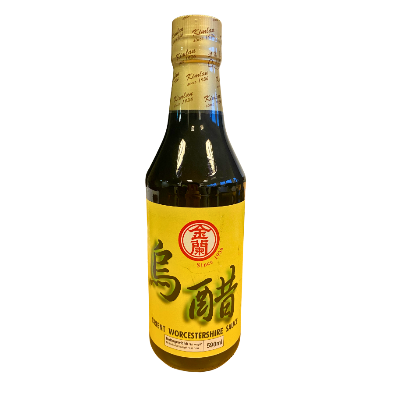 (Glas) KIMLAN Schwarzer Essig 590ml