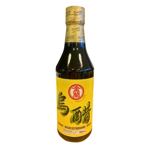 (Glas) KIMLAN Schwarzer Essig 590ml