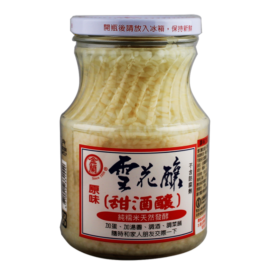 金兰 雪花酿 甜酒酿 原味 500g