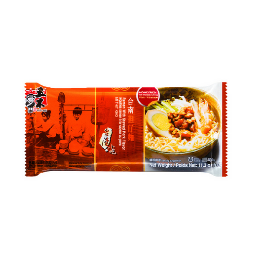 WU-MU Instant Nudeln, Tainan Dan Zai 321g