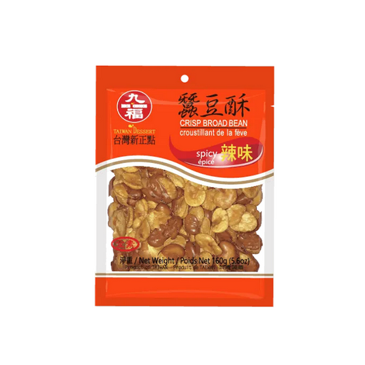 九福 台湾新正点 蚕豆酥 辣味 160g