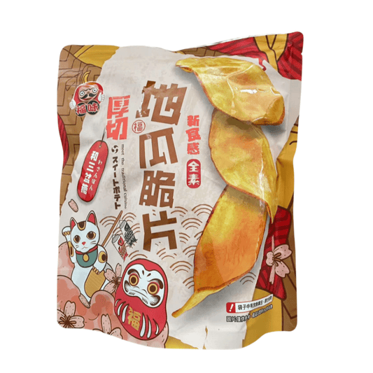 FuWei Süßkartoffel-Chips Karamell Vegan 140g