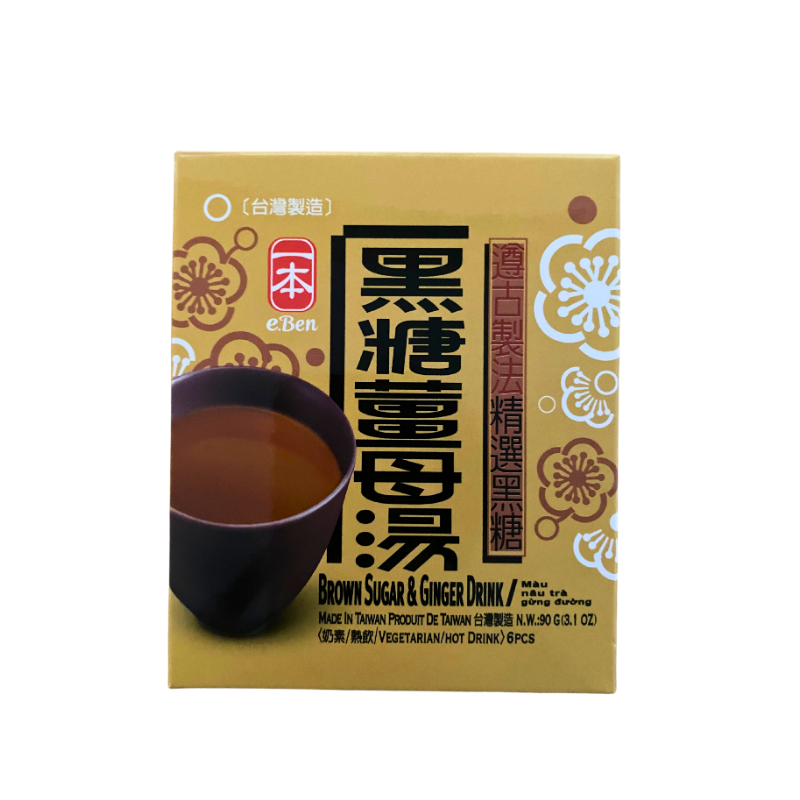 一本 黑糖姜母汤/茶 90g(15g*6)