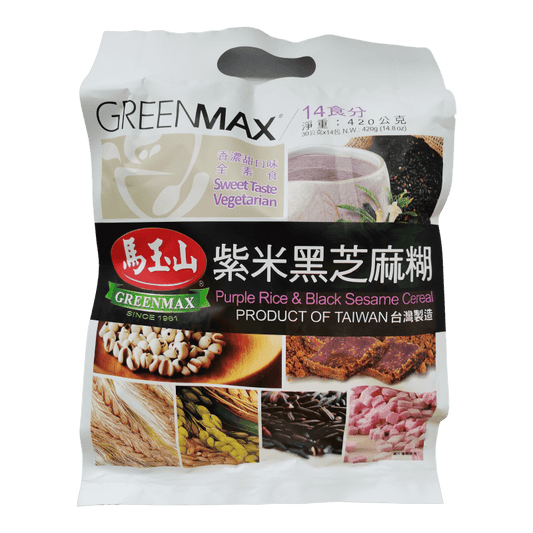 GREENMAX Zubereitung für Instantgetränk, Instantgetränk mit Reis und schwarzer Sesam 420g(30g*14)