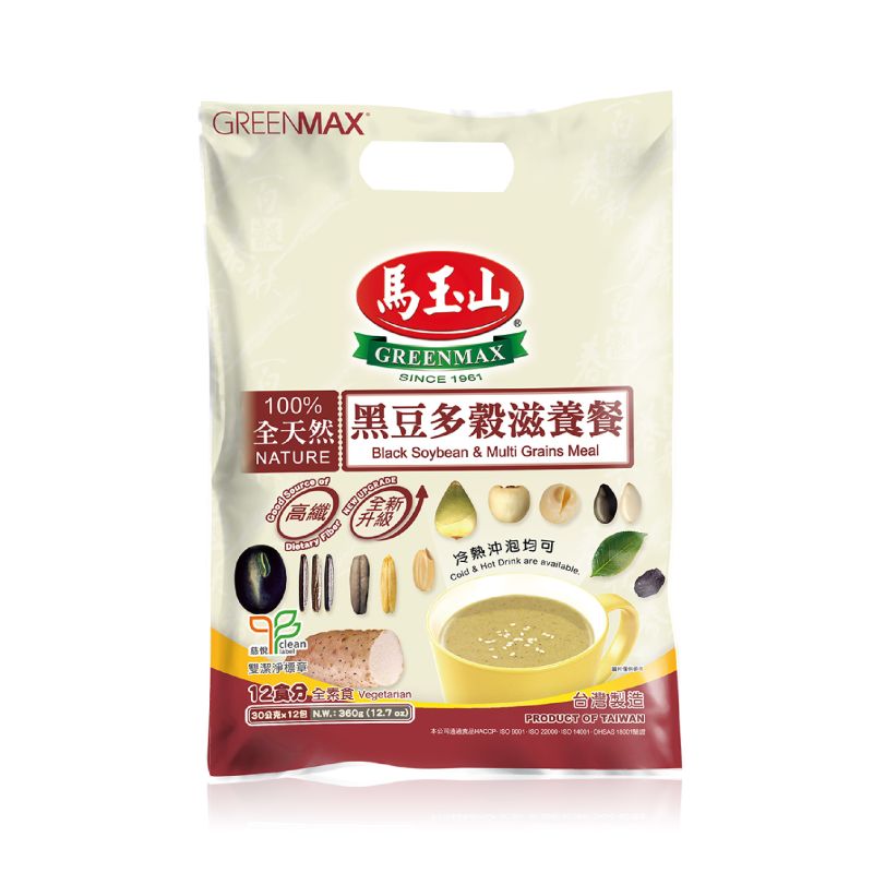 马玉山 黑豆多谷滋养餐 360g (30g*12)